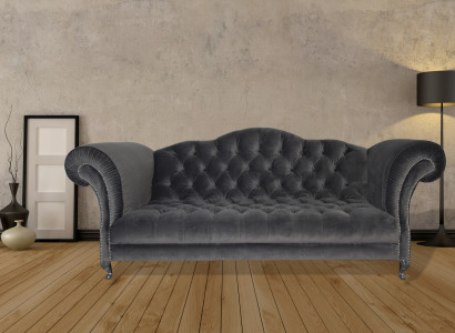 Chesterfield Sofa 3 SITZER Polster Designer Couchen Sofas Garnitur SL Sofa 35