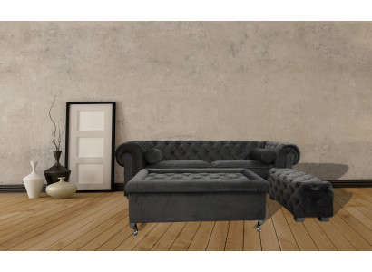 Chesterfield Sofa Polster Designer Couchen Sofas Garnitur Couch SLIII Sofa №18
