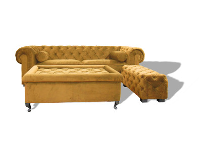 Chesterfield Sofa Polster Designer Couchen Sofas Garnitur Couch SLIII Sofa №22