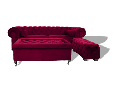 Chesterfield Sofa Polster Designer Couchen Sofas Garnitur Couch SLIII Sofa №24