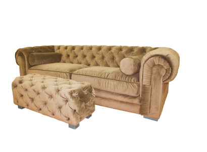 Chesterfield Sofa Polster Designer Couchen Sofas Garnitur Couch SLIII Sofa №40
