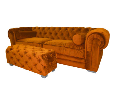 Chesterfield Sofa Polster Designer Couchen Sofas Garnitur Couch SLIII Sofa №41