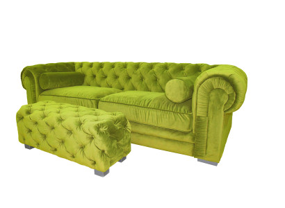 Chesterfield Sofa Polster Designer Couchen Sofas Garnitur Couch SLIII Sofa №43