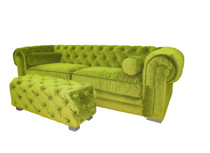 Chesterfield Sofa Polster Designer Couchen Sofas Garnitur Couch SLIII Sofa №43