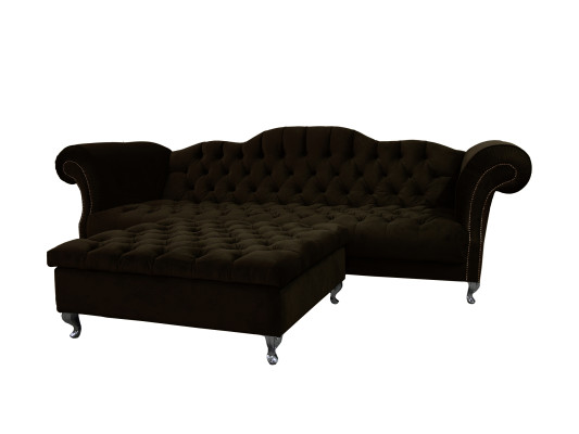 Chesterfield Sofa Polster Designer Couchen Sofas Garnitur Couch SLIII Sofa №50