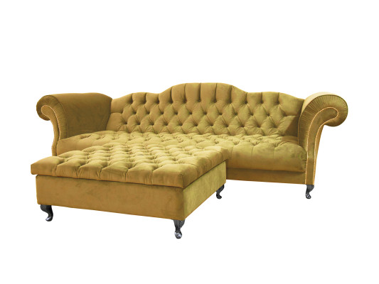 Chesterfield Sofa Polster Designer Couchen Sofas Garnitur Couch SLIII Sofa №51