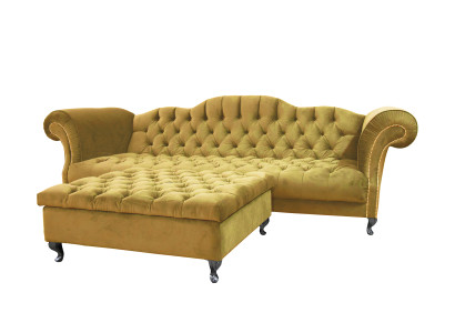 Chesterfield Sofa Polster Designer Couchen Sofas Garnitur Couch SLIII Sofa №51