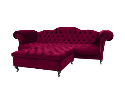Chesterfield Sofa Polster Designer Couchen Sofas Garnitur Couch SLIII Sofa №53