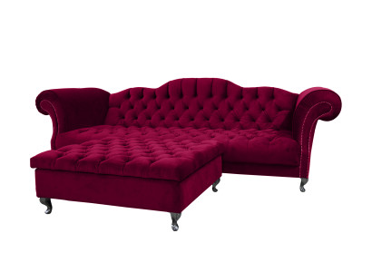 Chesterfield Sofa Polster Designer Couchen Sofas Garnitur Couch SLIII Sofa №53