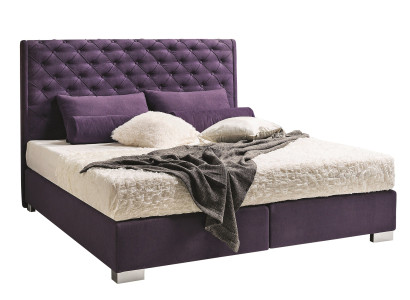 Design Polster Bett Betten Leder Doppel Hotel Ehe Schlafzimmer Boxspring Box Neu