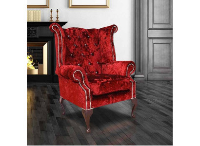 Ohrensessel Chesterfield Sessel Sitz Club Lounge Fernseh Sofa Relaxsessel Neu