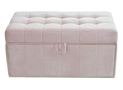 Hocker Fußhocker Ottoman Sitzhocker Sitzpouf Wohnzimmer Designer Kufer