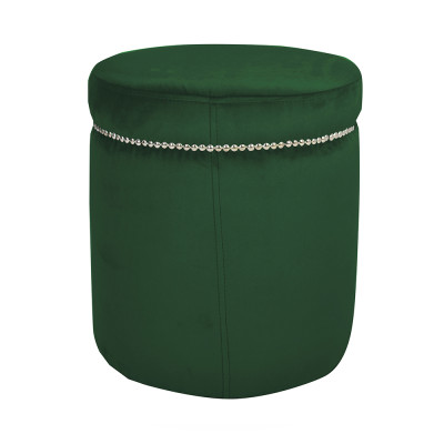 Hocker Fußhocker Ottoman Sitzhocker Sitzpouf Wohnzimmer Designer Okrugla40