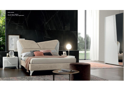 Bett Betten Bettrahmen Holz Doppel Schlafzimmer Weiß Modern Doppelbett Möbel Neu