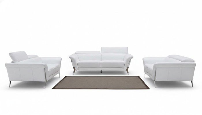 Sofagarnitur Leder Sofa Set 3+2 (ohne Sessel) Couch Sitz Polster Garnitur 1547