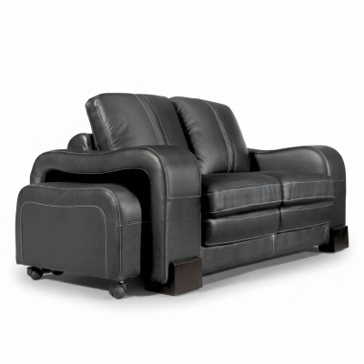 Sofagarnitur Polster Sofa Couch Sitz Set 3+2 Sitzer Couchen Sofas Leder Neu