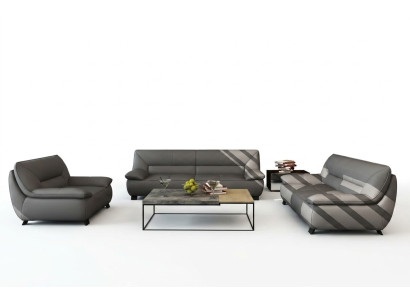 Leder Sofa Couch Polster Garnitur 3+2 Sitzer Couchen Sofas Garnituren Sofas Neu