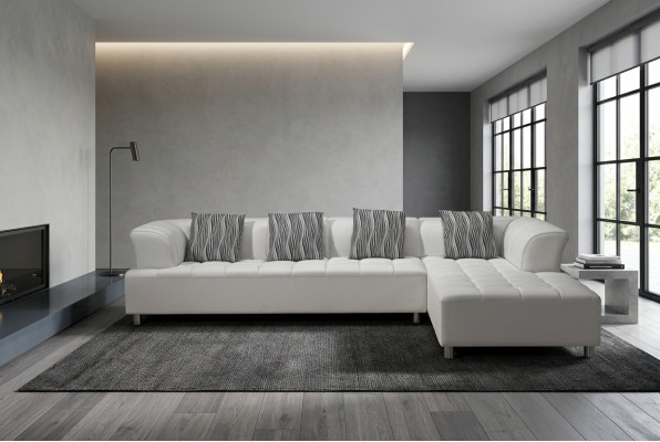 Design Polster Couch Wohnlandschaft Ecksofa Polster Sitz Garnitur Sofa L Form