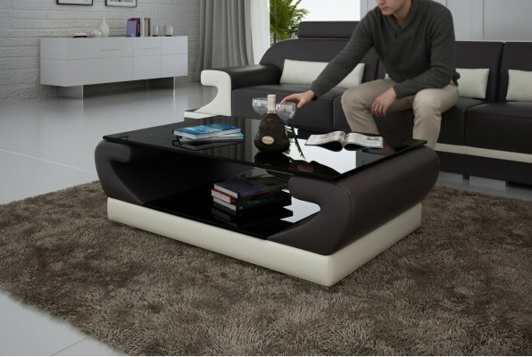 Couchtisch Beistelltisch CT9006 Tisch Couchtische Glastisch Designer