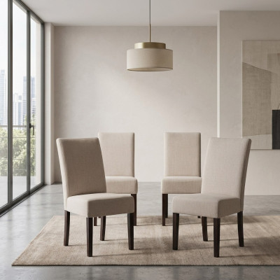 4x Stuhl Set Polster Sitz Stühle Garnitur Wartezimmer Kanzlei Praxis Lounge