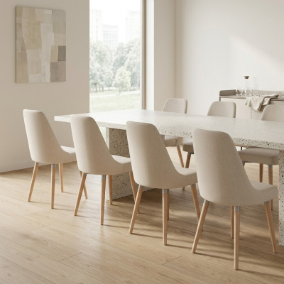 8x Design Polster Sitz Stühle Stuhl Seht Garnitur Sessel Lounge Club Set