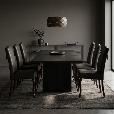 8x Chesterfield Stühle Stuhl Polster Sessel Stuhl Design Sitz Club Garnitur Neu