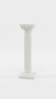 Säule Marmor Stil Dekoration Säulen Statue Skulptur Ständer Skulpturen Deko 1005