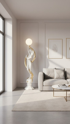 Design Stehleuchte XXL Stand Lampe Lampen Leuchten Klassische Beleuchtung 6875