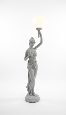 XXL Design Steh Leuchte Stand Leuchten Lampe Skulptur Figur Figuren Statue 153cm