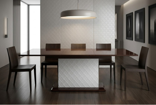 Design Klassiker Esstisch Tisch Holztisch Tische Hochglanz Wohnzimmer