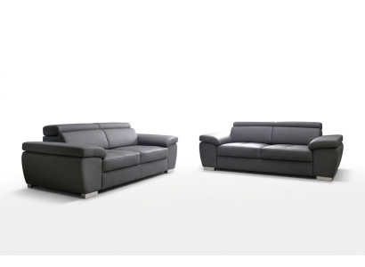 Design Polster Sitz Couch 2 Sitzer Garnitur Sofa Sofas Couchen Textil Stoff Neu