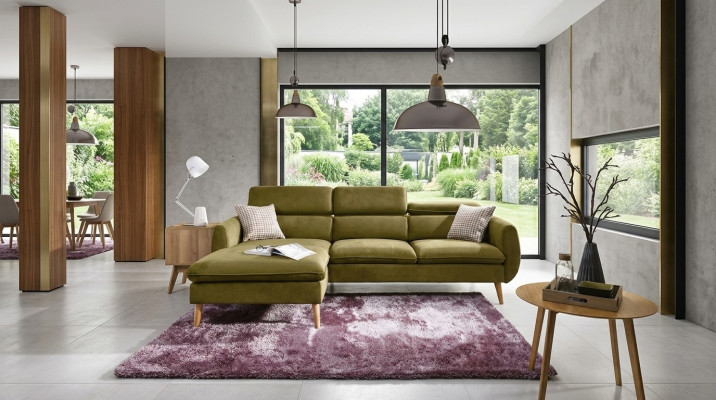 Ecksofa Sofa Couch Polster Eckgarnitur Moderne Couchen Sofas Wohnlandschaft