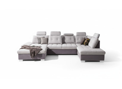 Multifunktions Couch Ecksofa Couch Polster Verstellbarer Rücken Wohnlandschaft