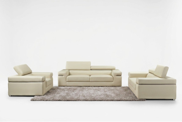 3 Sitzer Ledersofa Couch Polster Sitz 3er Lounge Club Sofas Couchen Leder