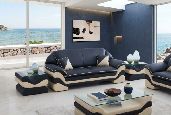 Leder Sofa Couch Klassischer 3 Sitzer Couchen Sofas Designer Polster