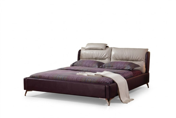 Modernes Luxus Design Bett XXL Betten Stil Dekor Hotel Doppel Leder 140 160