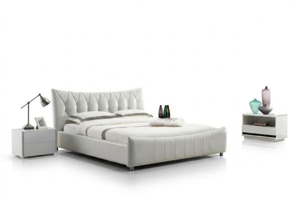 Modernes Design Bett XXL Betten Hotel Luxus Stil Doppel Leder 140 160