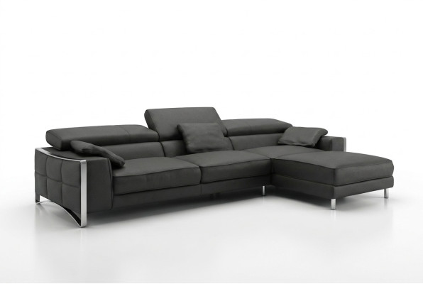 Design Ecken XXL Big Polster Eck Sofa Couch Leder Sofas Garnitur