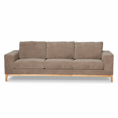 Sofa 3 Sitzer Couch Polster Sofas Couchen Wohnzimmer Design Textil Stoff Neu