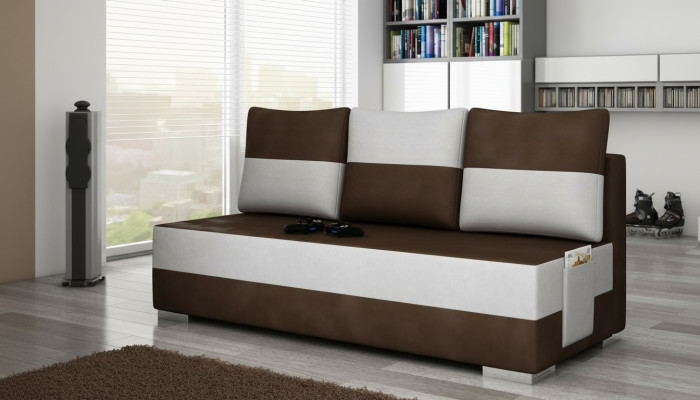 Multifunktion 3Sitzer Büro Couch Schlafsofa XXL Textil Big Sofa Couchen Polster