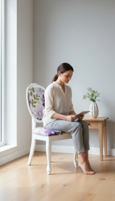 Designer Luxus Klassischer Esszimmer Stuhl Stühle Sitz Lehn Massiv Holz