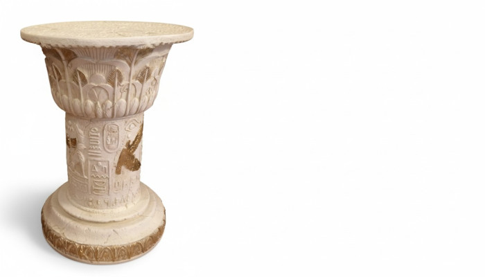 Design Ägyptische Kolumne Dekosäule Säulen Blumensäule Ständer Podest 1047 Neu