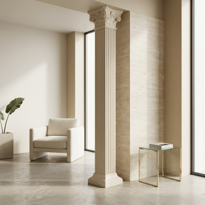 XXL Griechische Säule Antik Stil Design Säulen Luxus Stützen Neu 300cm Groß