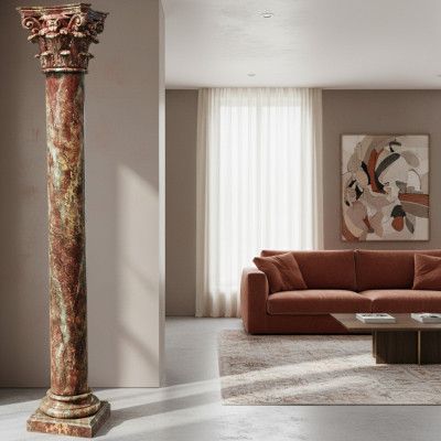 XXL Griechische Säule Antik Stil Design Säulen Luxus Stützen Neu 210cm Groß Neu