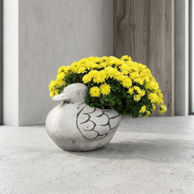 Blumenkübel Natur Pflanz Kübel Dekoration Figur Garten Blumentöpfe Vasen