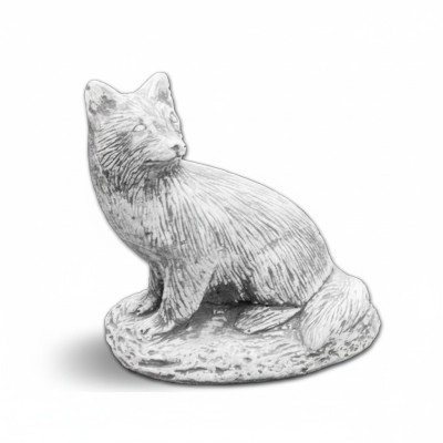 Garten Dekoration Fuchs Terrasse Stein Figuren Figur Deko Statue