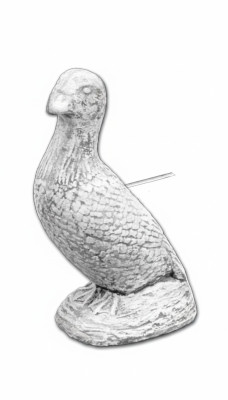 Garten Dekoration Ente Terrasse Stein Figuren Figur Statue Deko Skulptur