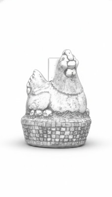 Kücken Huhn Garten Figur Statue Figuren Statuen Skulptur Dekoration