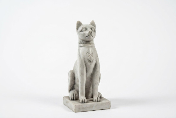Ägyptische Katze Statue Figur Statuen Garten Dekoration Terrasse