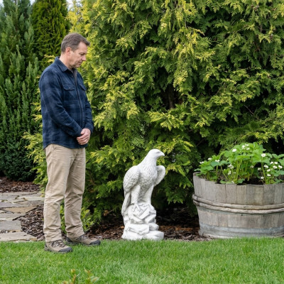 Figur Adler Garten Statue Skulptur Dekorative Skulpturen Figuren Statuen